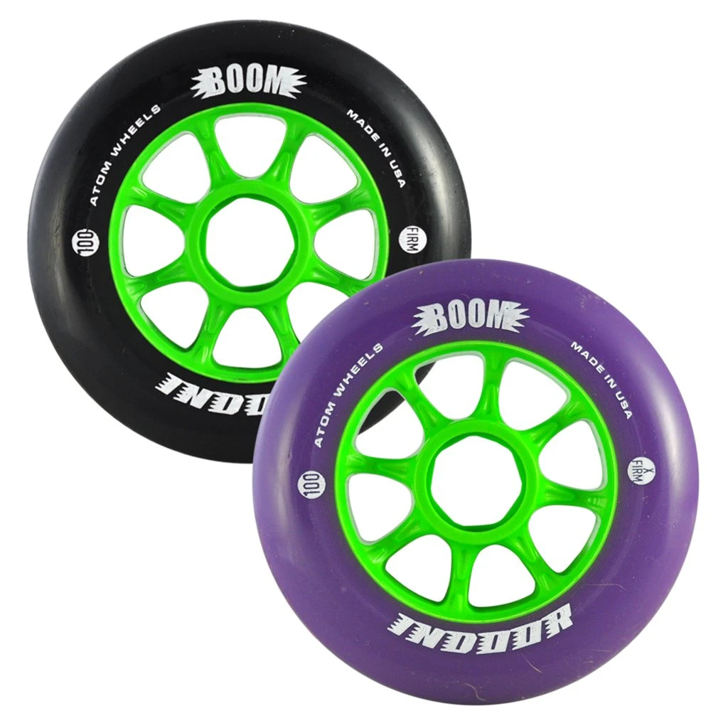 Atom Boom - Indoor Race Wheels - 90mm / 100mm 1 Atom Boom - Indoor Race Wheels - 90mm / 100mm