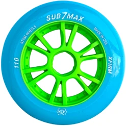 Atom Sub-7 Max - Indoor Race Wheels - 110mm -Roller Skating Store AtomSub7Max 110 XFirm