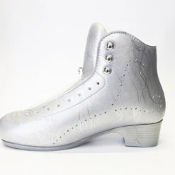 Belati - Iris Artistic Skating Boot - Silver Or Pearl -Roller Skating Store BelatiIris Silver 2