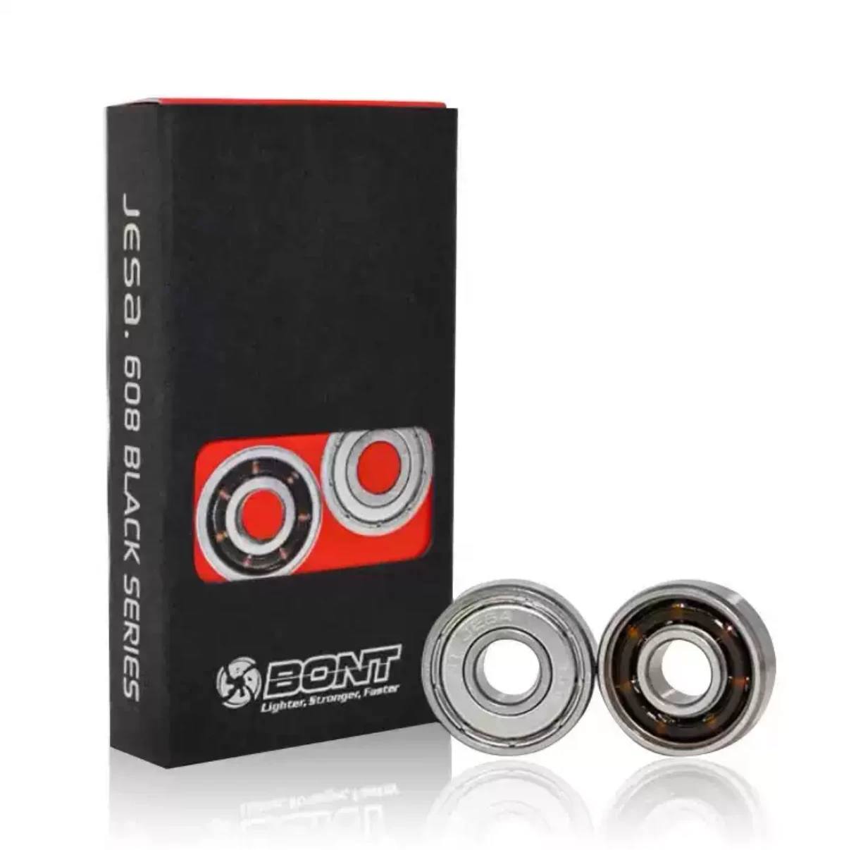 Bont - Jesa Swiss 608 Black Race Bearings 1 Bont - Jesa Swiss 608 Black Race Bearings