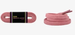 Bont Waxed Skate Laces - 8mm / 150cm (59") -Roller Skating Store BontLaces CherryBlossomPink