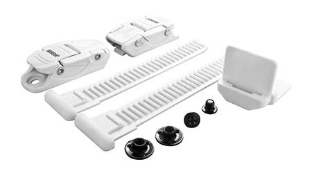 Bont Slim-Line Buckle Kit (white) 1 Bont Slim-Line Buckle Kit (white)