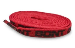 Bont - Inline Speed Skating Laces -Roller Skating Store Bont lace red
