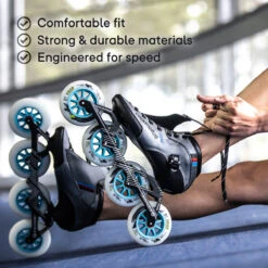 Cádomotus - Versatile-3 - Inline Speed Skate | Sizes EU 37-47 -Roller Skating Store Cadomotus Versatile 3 InlineSpeedSkate 4x100mm 4