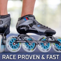 Cádomotus - Versatile-3 - Inline Speed Skate | Sizes EU 37-47 -Roller Skating Store Cadomotus Versatile 3 InlineSpeedSkate 4x100mm 5