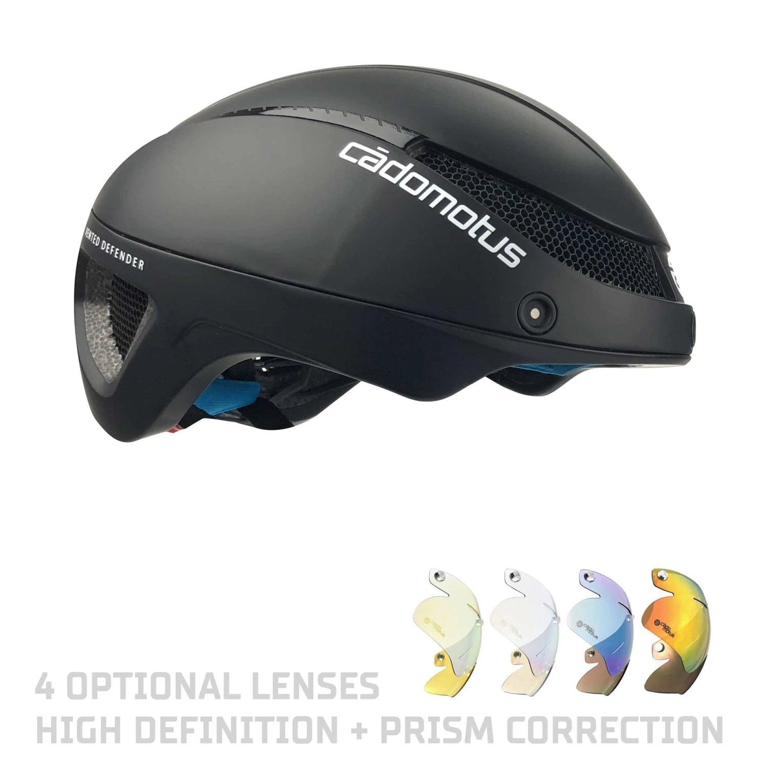 Cádomotus Omega Aero Helmet - Matte Black 1 Cádomotus Omega Aero Helmet - Matte Black