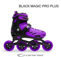 Canariam - Black Magic Pro Plus (Black) -Roller Skating Store Canariam BlackMagicProPlus Purple