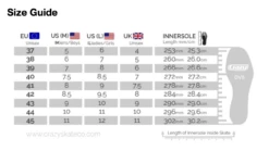 Crazy - DV8 Inline Skate -Roller Skating Store Crazy DV8SizeGuide