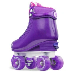 Crazy - Glitter Pop Adjustable Quad Skates - Purple -Roller Skating Store Crazy GlitterPop purple 2