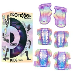 Crazy - ProteXion Kids - Tri Pack 31 Crazy - ProteXion Kids - Tri Pack -Roller Skating Store CrazyProteXion Rainbow