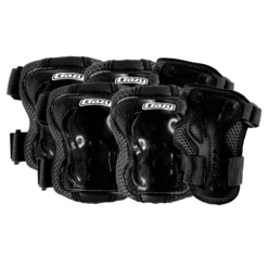 Crazy - ProteXion Kids - Tri Pack 18 Crazy - ProteXion Kids - Tri Pack -Roller Skating Store CrazyProtexion KidsAllColours