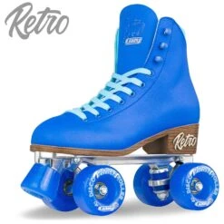Crazy Retro Roller Skates - Adjustable -Roller Skating Store CrazyRetro Blue