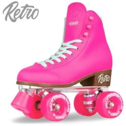 Crazy Retro Roller Skates - Adjustable -Roller Skating Store CrazyRetro Pink