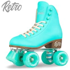 Crazy Retro Roller Skates - Adjustable -Roller Skating Store CrazyRetro Teal