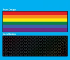 Derby Ice Towel - XLarge Print -Roller Skating Store DerbyIceTowel Rainbow