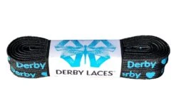 Derby Laces - Ultimate Waxed Laces -Roller Skating Store DerbyLaces BlackHeartDerby