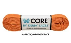 Derby Laces - CORE -Roller Skating Store DerbyLaces CORE CarrotOrange