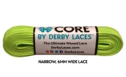 Derby Laces - CORE -Roller Skating Store DerbyLaces Core LimeGreen