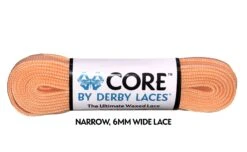 Derby Laces - CORE -Roller Skating Store DerbyLaces Core Peach