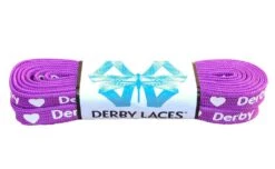 Derby Laces - Ultimate Waxed Laces -Roller Skating Store DerbyLaces Purple HeartDerby