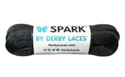 Derby Lace - Spark -Roller Skating Store DerbyLaces Spark Black