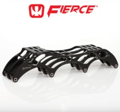 Fierce Inline Speed Frame - Two Tone - 4x110 -Roller Skating Store FierceTwoTone BlackGunsmoke 4x110 1