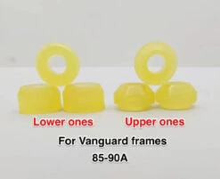 GH - PU Cushions For Vanguard Professional Frame 7 GH - PU Cushions For Vanguard Professional Frame -Roller Skating Store GHCushionsVanguardFrames Yellow