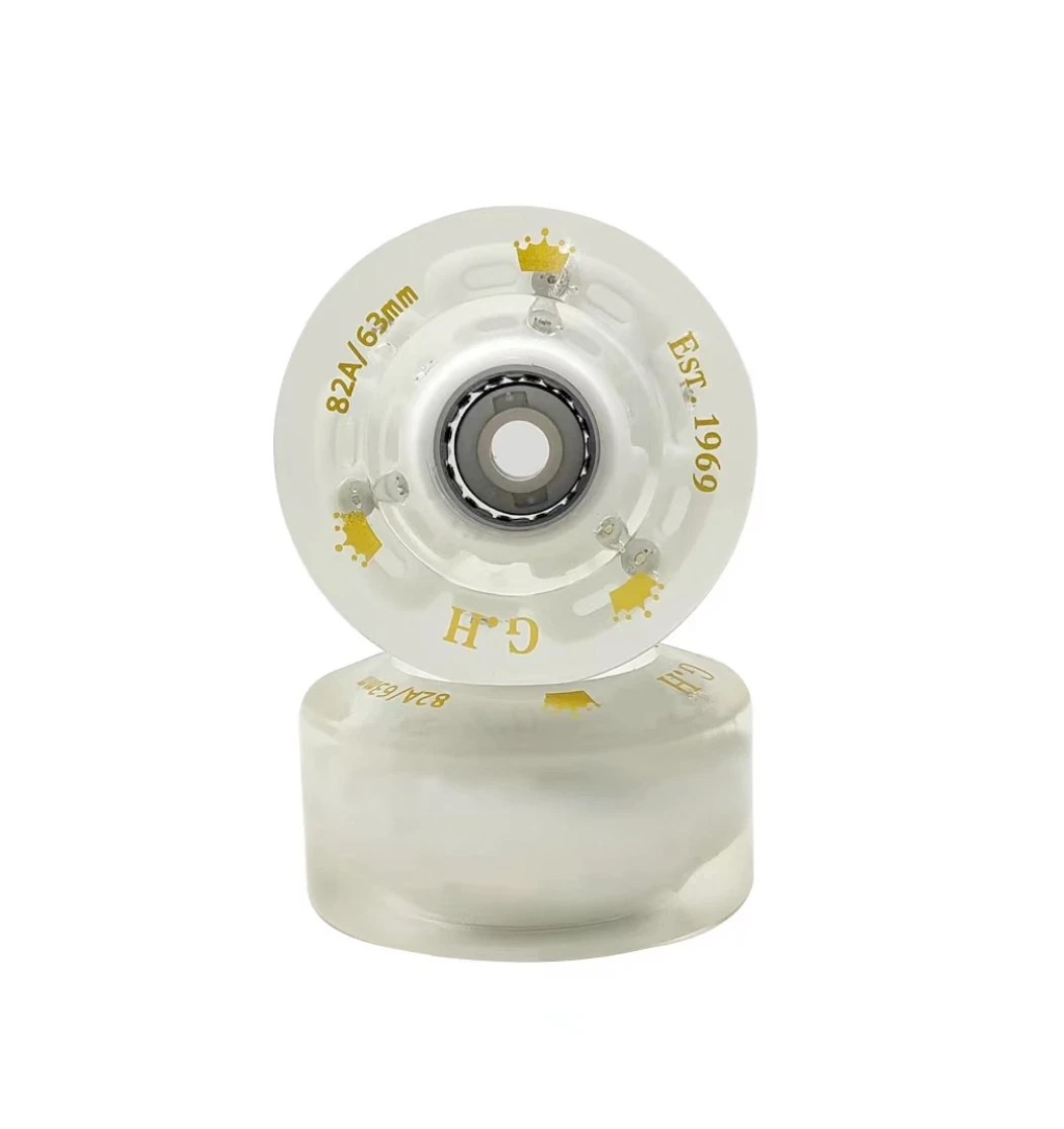 GH - High Rebound - Light Up Quad Wheels (63mm) - 8 Pack 1 GH - High Rebound - Light Up Quad Wheels (63mm) - 8 Pack
