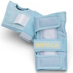 Impala Protective Set - Youth (Sky Blue / Yellow) -Roller Skating Store Impala KidsProtectivePack SkyBlue Yellow Wrist