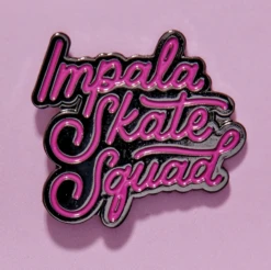 Impala - 4 Pack Enamel Pin Set -Roller Skating Store Impala Pins 4