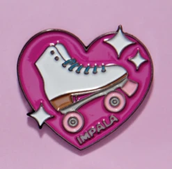Impala - 4 Pack Enamel Pin Set -Roller Skating Store Impala Pins 5