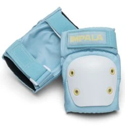 Impala Protective Set - Adult - (Sky Blue / Yellow) -Roller Skating Store Impala ProtectivePack SkyBlue Yellow Elbow 98f928e2 1f2c 470f 8b8a 9d17720de18b