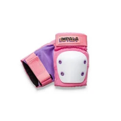 Impala Protective Set Youth - Pink -Roller Skating Store Impala YouthKneeProtection
