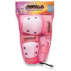 Impala Protective Set Youth - Pink -Roller Skating Store Impala YouthProtectionSet