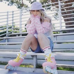 Impala - Lightspeed Inline Skate - Pink / Yellow -Roller Skating Store ImpalaLightspeed Pink Yellow6