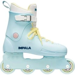 Impala - Lightspeed Inline Skate - Sky Blue / Yellow -Roller Skating Store ImpalaLightspeed SkyBlue 2