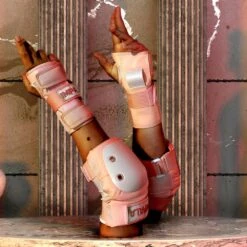 Impala Protective Set - Adult - (Marawa - Rose Gold) -Roller Skating Store ImpalaRoseGoldPadSet 6