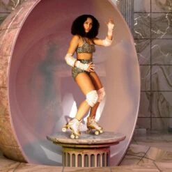 Impala Protective Set - Adult - (Marawa - Rose Gold) -Roller Skating Store ImpalaRoseGoldPadSet 7