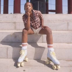 Impala Rollerskate - Sky Blue / Yellow -Roller Skating Store ImpalaSkyBlue YellowQuad 7