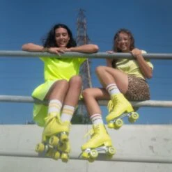 Impala Rollerskate - Voltage Green -Roller Skating Store Impalavolt green Life2