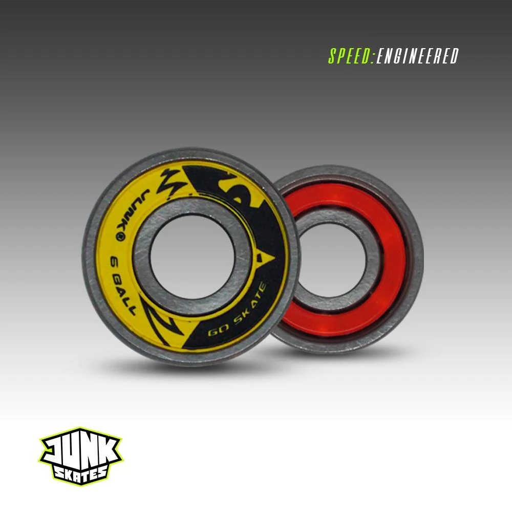 Junk - 6ix Ball Pro Skate Bearings - 16 Pack 1 Junk - 6ix Ball Pro Skate Bearings - 16 Pack