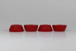 Komplex - Urethane Suspensions (Cushions) - (For Axiom Frame) -Roller Skating Store KomplexAxiom Elastomer Cushion Lower Red HARD