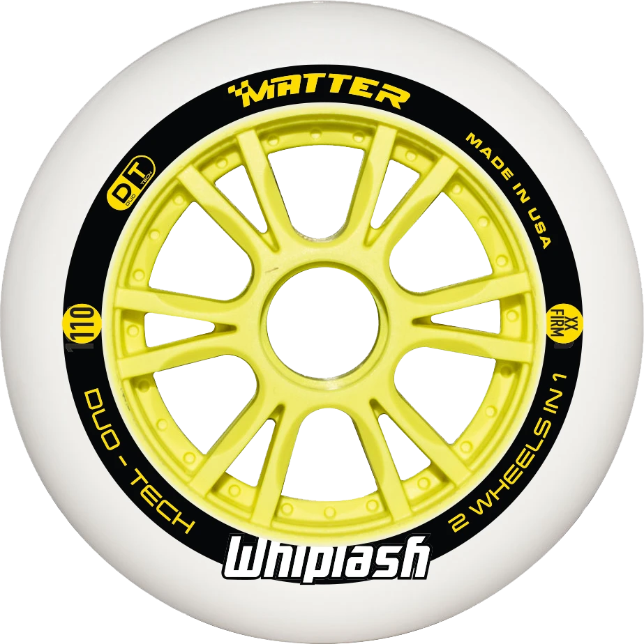 Matter - Whiplash - Indoor Inline Speed Wheels - 110mm / 100mm 1 Matter - Whiplash - Indoor Inline Speed Wheels - 110mm / 100mm