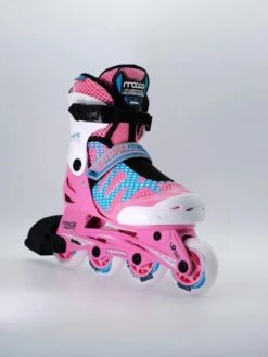 Macco - Kids Adjustable Inline Skates -Roller Skating Store Macco 906S Pink
