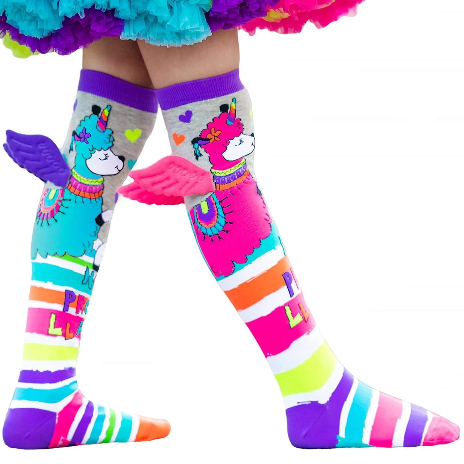 Madmia - No Probllama Socks (with Wings) 1 Madmia - No Probllama Socks (with Wings)