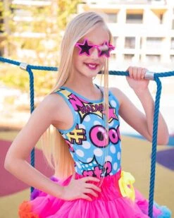 Madmia - Pop Art Leotard 5 Madmia - Pop Art Leotard -Roller Skating Store Madmia pop art leotard 3