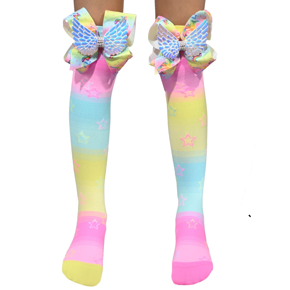 Madmia - Unicorn Bows Socks 1 Madmia - Unicorn Bows Socks