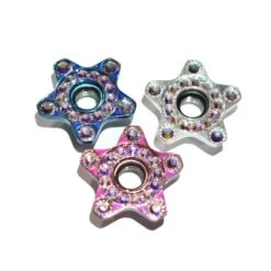 Shiny Nuts -Roller Skating Store McRuben super starSilver Pink Blue