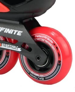 Micro - Infinite Inline Skate - Black / Red 10 Micro - Infinite Inline Skate - Black / Red -Roller Skating Store MicroInfiniteInlineSkates Black Red 5