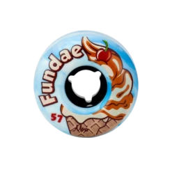 Moxi Fundae Hybrid Wheels - (4 Pack) -Roller Skating Store Moxi Fundae Blue Birthday Cake